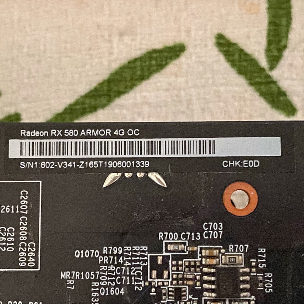 MSI AMD Radeon RX 580 Armor OC Edition GDDR5 Graphics Card - Picture 2 of 3